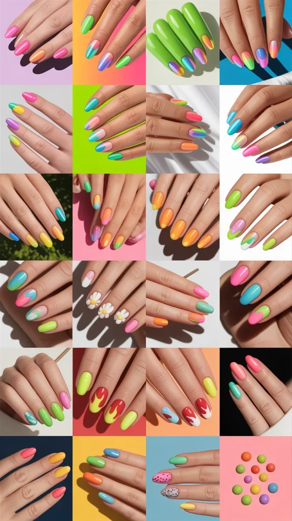 31 Neon Nail Designs for Summer