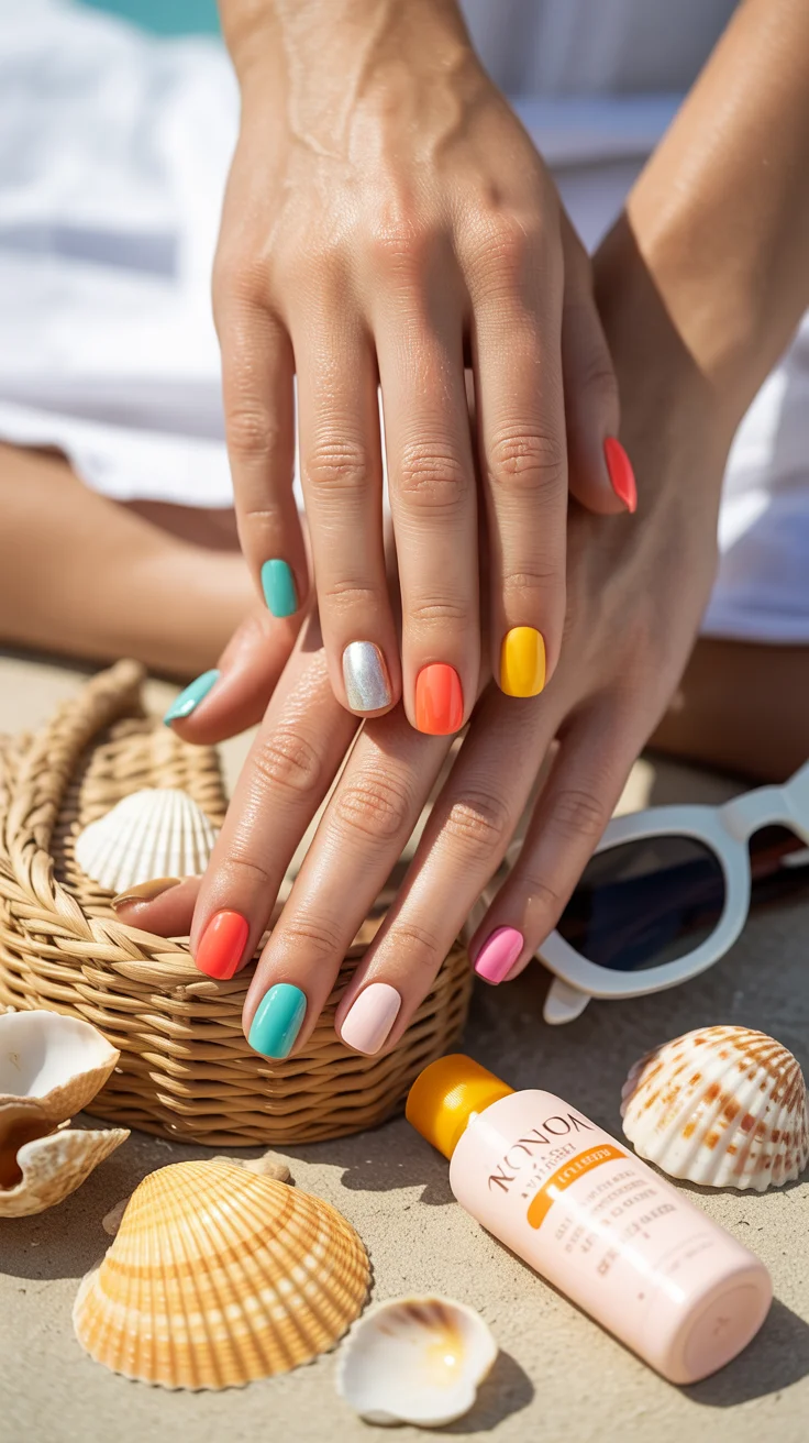 30 Chic Vacation Nail Ideas That Look Expensive on Every Getaway 6 Beach and Tropical Vacation Nail Ideas