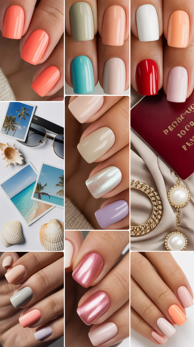 30 Chic Vacation Nail Ideas That Look Expensive on Every Getaway 27 Best Vacation Nail Colors to Pack Into Your Mood Board
