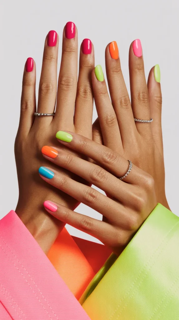 Choose One Bright Color or a Mixed Palette