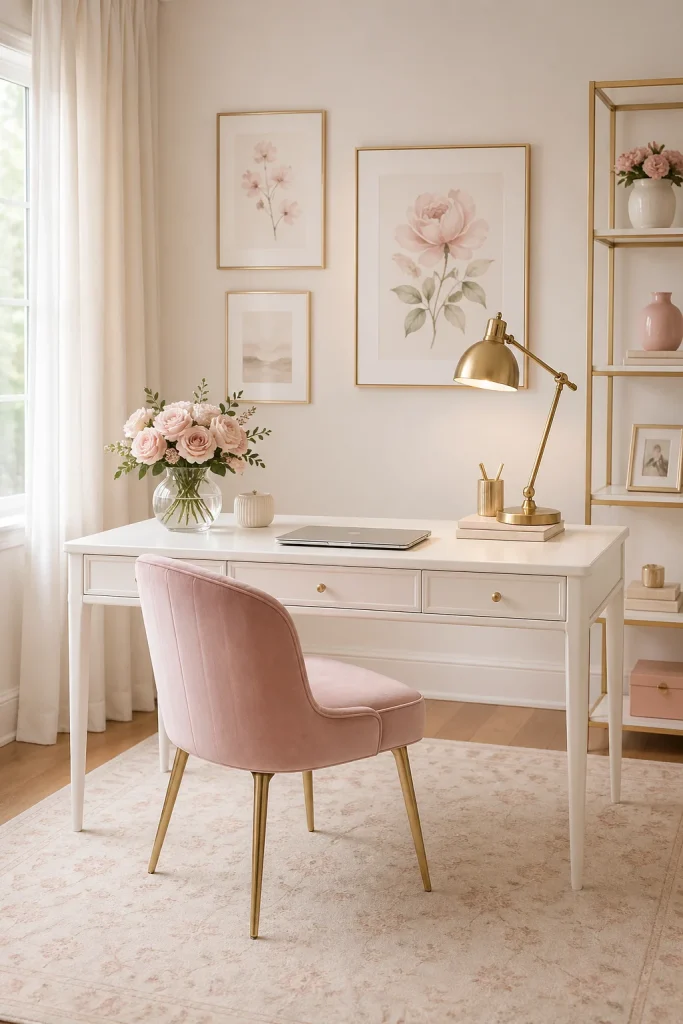 Choose a Soft Blush and Cream Color Palette