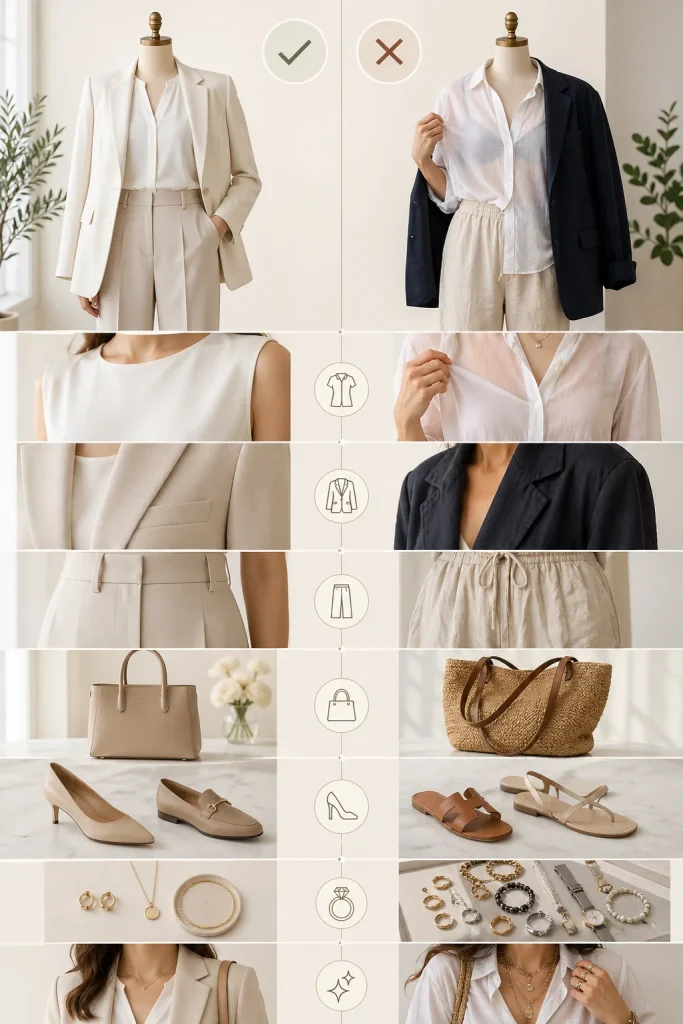 Common Summer Work Outfit Mistakes to Avoid