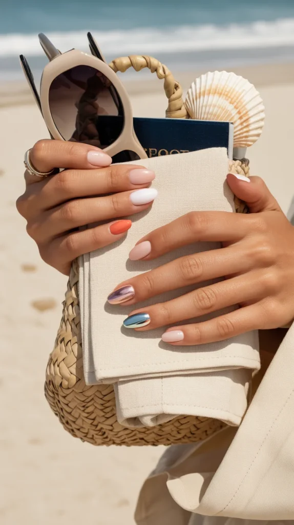 30 Chic Vacation Nail Ideas That Look Expensive on Every Getaway 2 Featured Image chic vacation nail ideas
