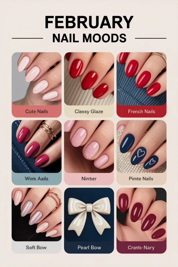 Quick February Nail Design Cheat Sheet