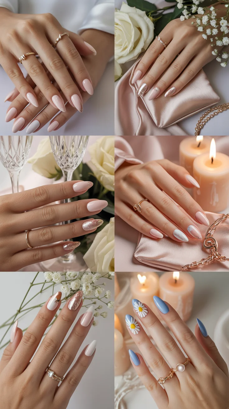 30 Chic Vacation Nail Ideas That Look Expensive on Every Getaway 21 Romantic Vacation and Honeymoon Nail Ideas