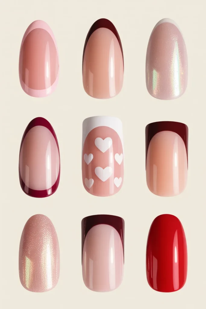 32 Elegant Valentine’s Day Nail Ideas for a Chic Romantic Manicure 30 Simple At Home Tips to Make Valentines Nails Look Expensive