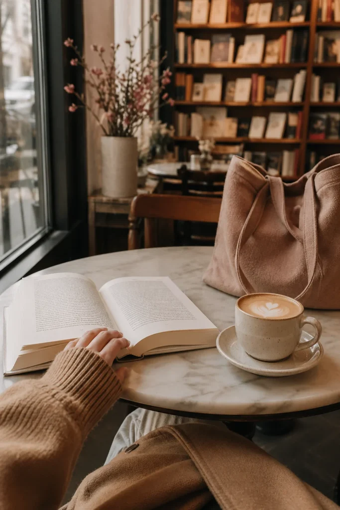 28 Epic February Plans for People Who Refuse Boredom 9 Take Yourself on a Bookstore and Coffee Date